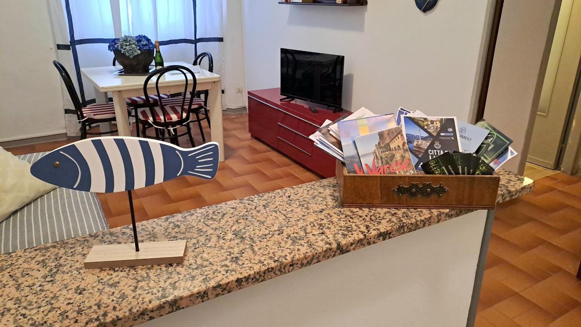 Blue Breeze Apartment Germignaga Kültér fotó